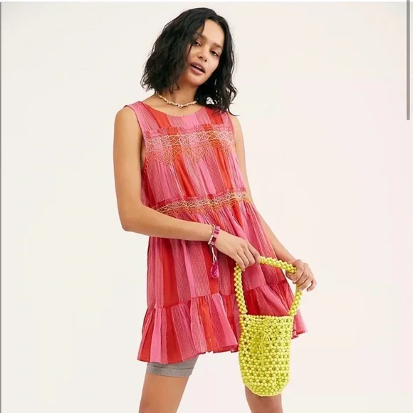 strapless open back dress Free People x Easy Does It Dress